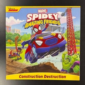 Spidey and His Amazing Friends: Construction Destruction - Children’s Book